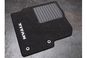 View Crew Cab Carpeted Floor Mats (3-piece / Black) Full-Sized Product Image